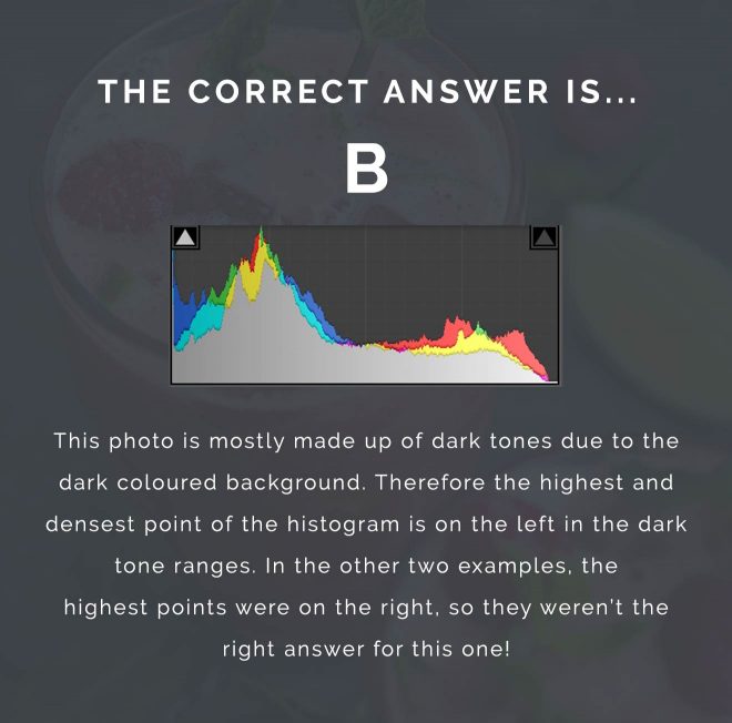 How understanding your camera's histogram will improve your food photography