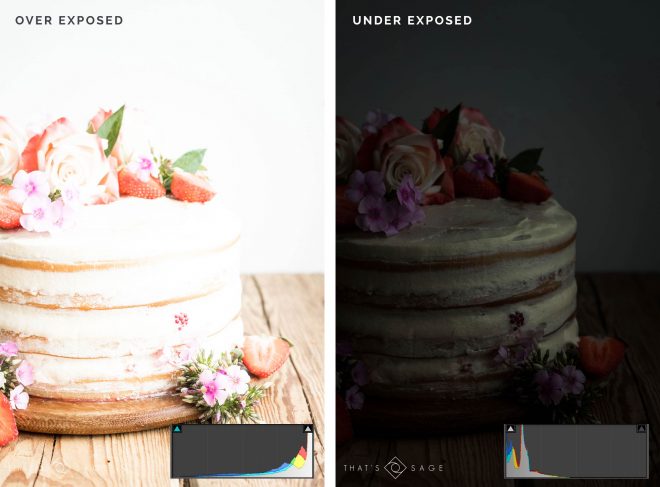 How understanding your camera's histogram will improve your food photography