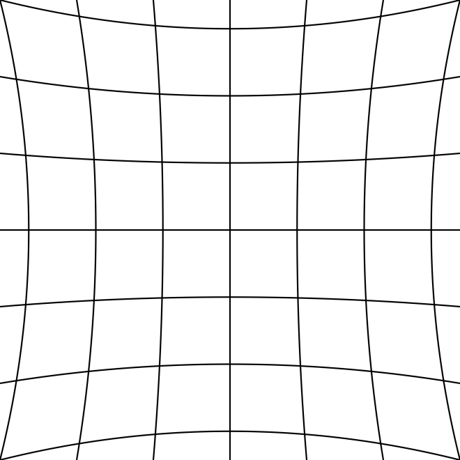 Pincushion Distortion Example