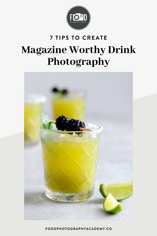 Tips to Create Magazine worthy Drink Photography