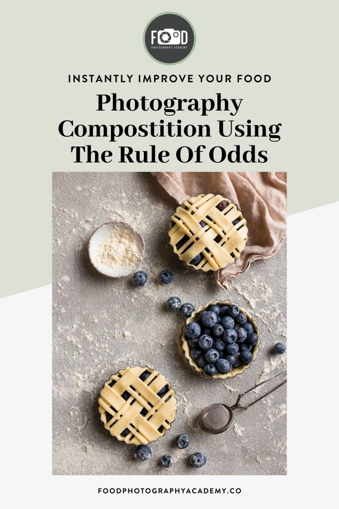 How to Instantly Improve your Food Photography Composition using the Rule of Odds