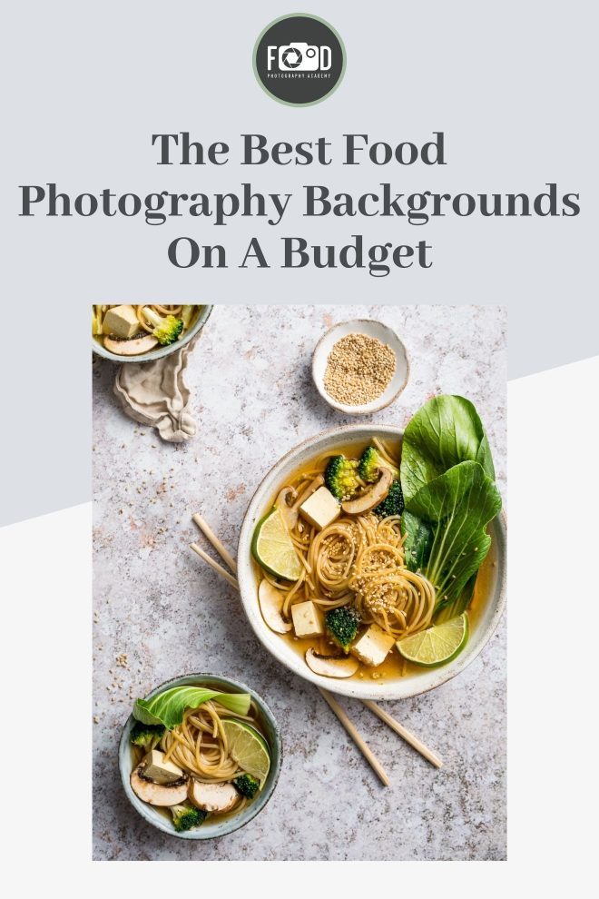 The Best Food Photography Backgrounds on a Budget