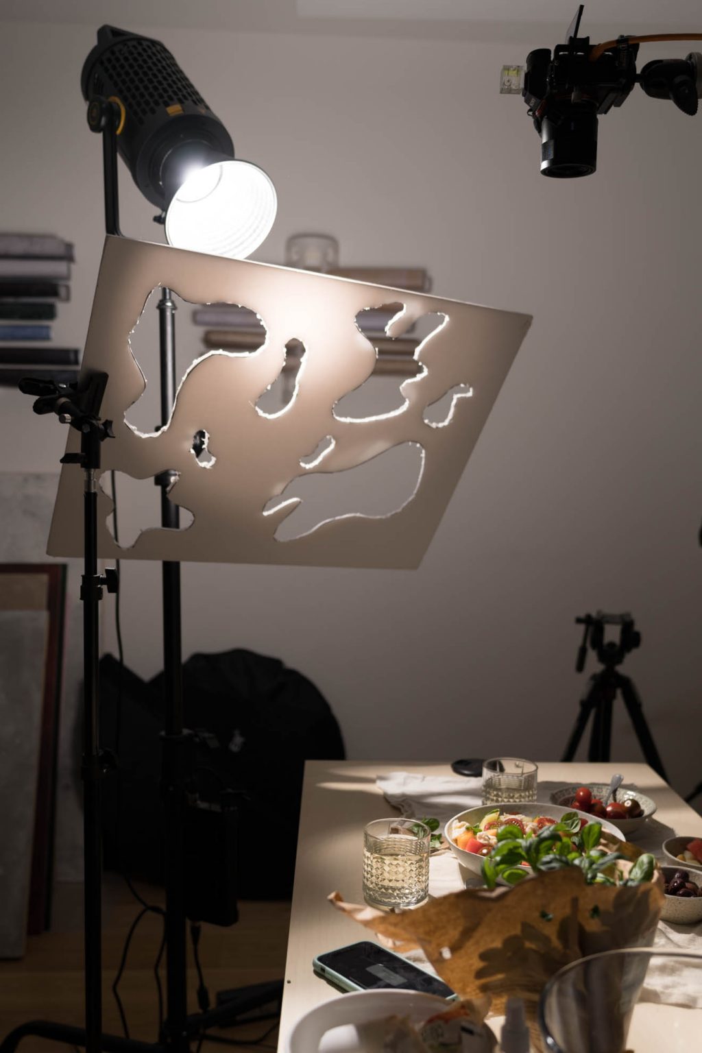 Easy DIY GOBO Ideas for Creative Food Photography Lighting