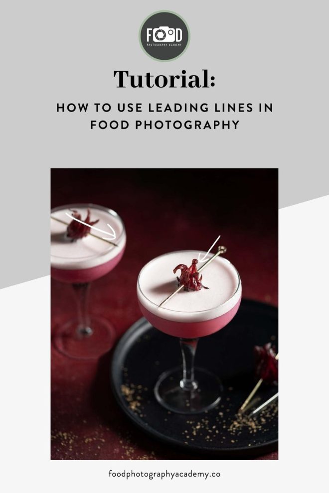 Using Leading Lines in Food Photography Pin Image