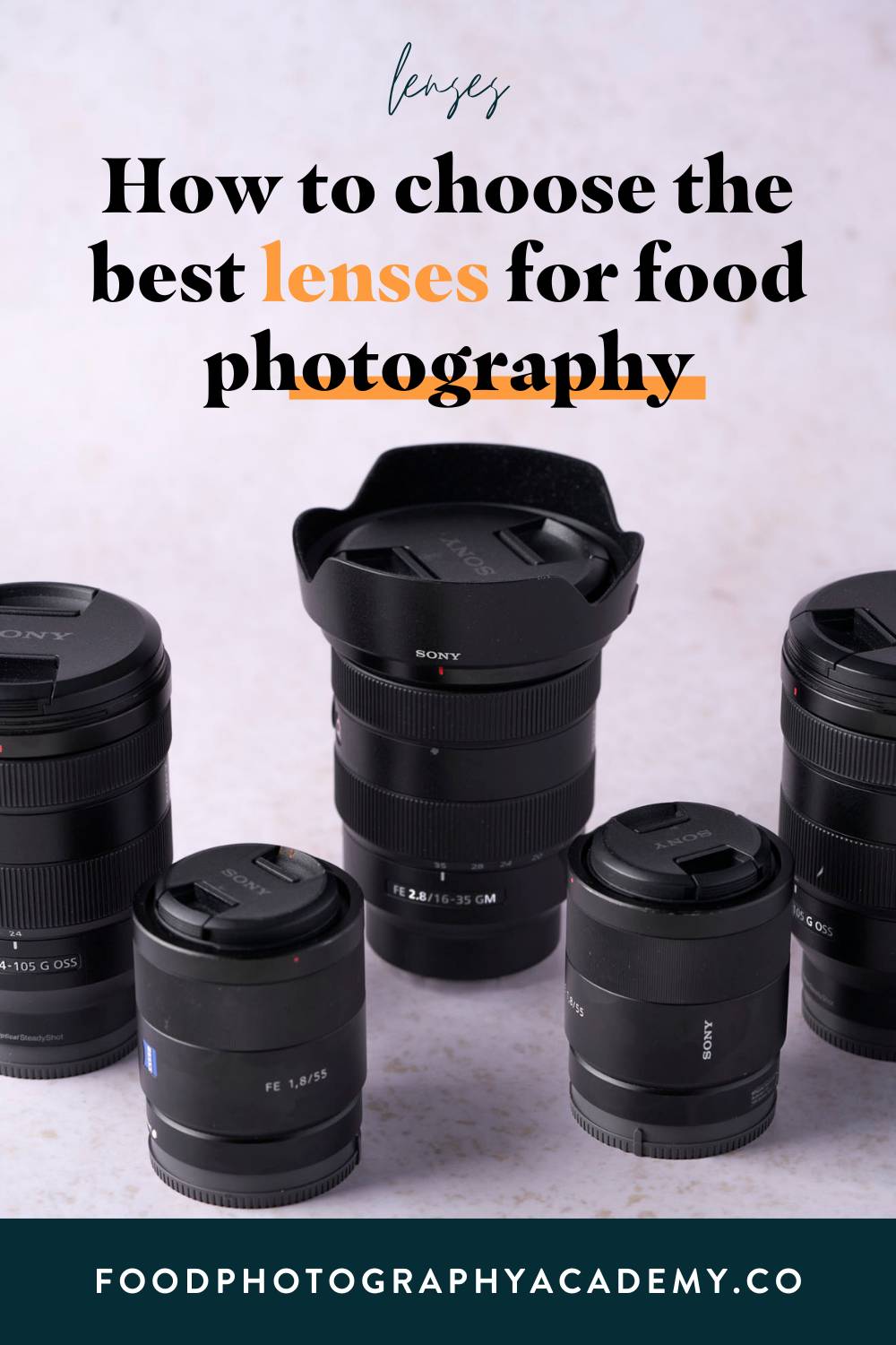 The Best Food Photography Lenses Which lens should you buy?